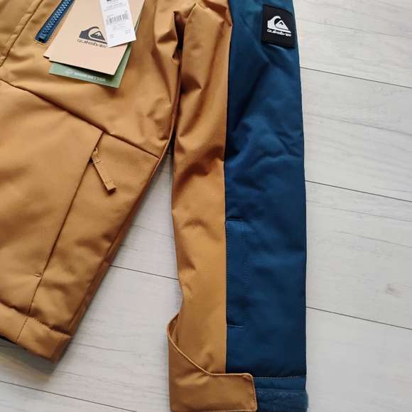 QUIKSILVER NEW Boys Mission Block Technical Snow Jacket - Picture 5 of 15